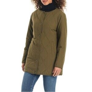 Koolaburra by Ugg Quilted jacket women's size s small olive green reversible New